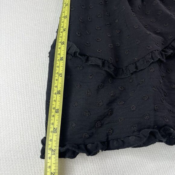 Rue Plus Black Lace Boho Festival Blouse Women’s Plus Size 4X Baby Doll - Picture 11 of 14